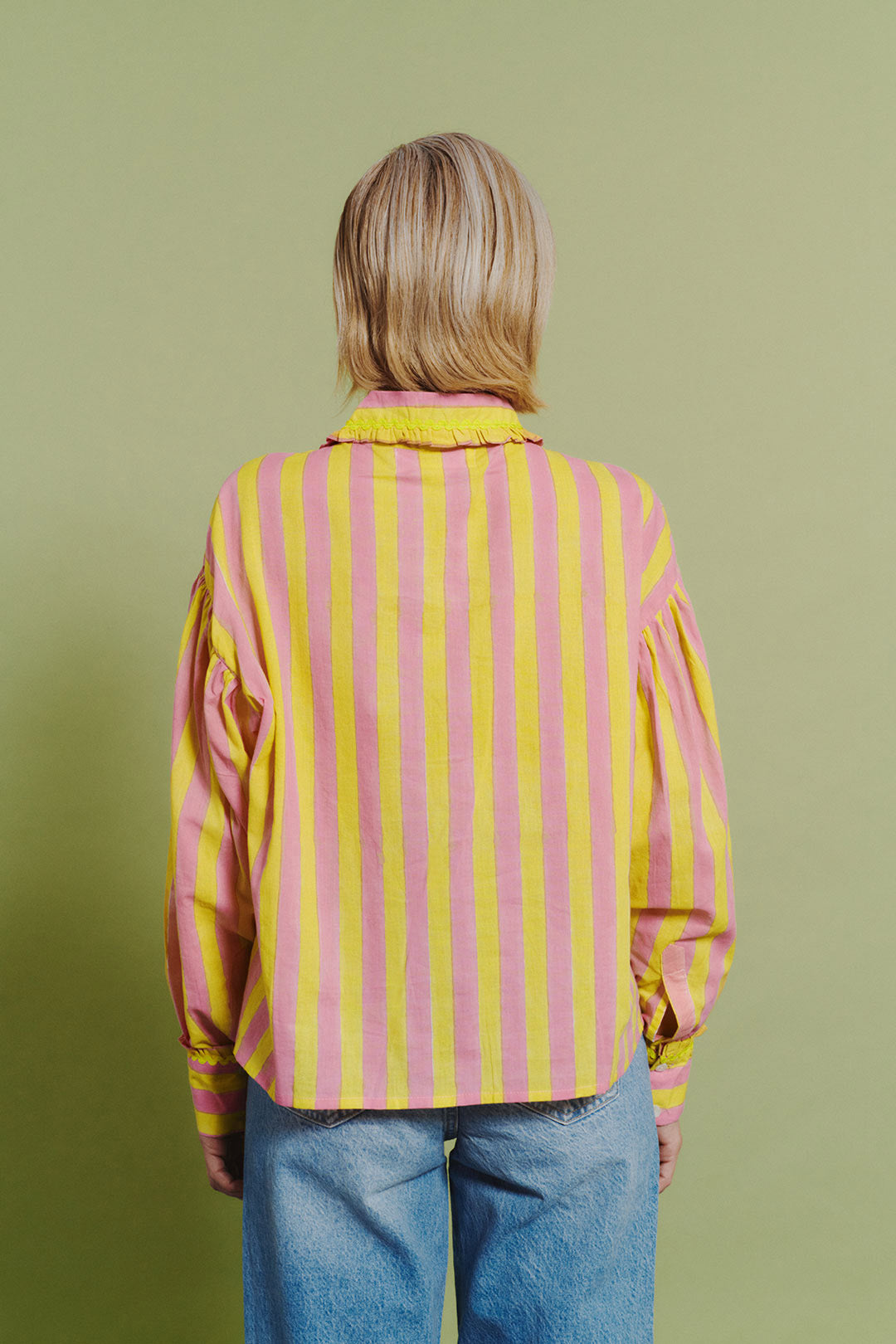 Maia blouse - stripes